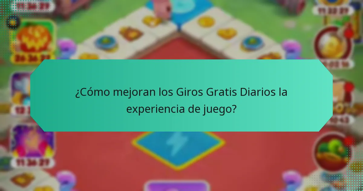 ¿Cómo mejoran los Giros Gratis Diarios la experiencia de juego?
