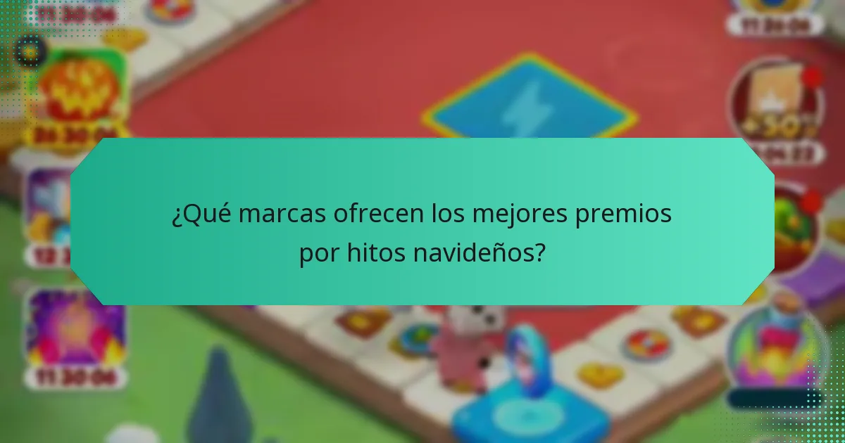 ¿Qué marcas ofrecen los mejores premios por hitos navideños?